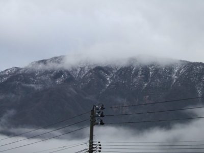 山に降った雪が減ってきました - 富士フィルム FinePix F10