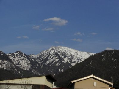 残雪の駒ケ岳